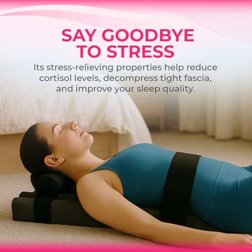 Pilates Parasetter Suede-Like Rollers for Stress Relief, Back Pain & Hormone Balance