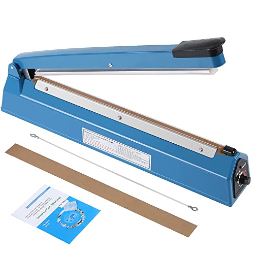 16 Inch Manual Impulse Heat Sealer for Plastic Bags Food Storage