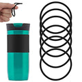 6 Pack Silicone Replacement Seals for 16oz & 20oz Travel Mugs - Leakproof Gaskets