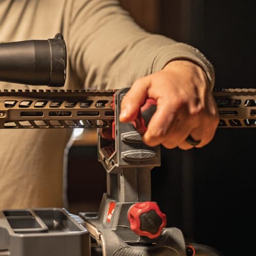 Gun Vise for Firearm Cleaning & Maintenance - Heavy-Duty, Adjustable, Non-Marring