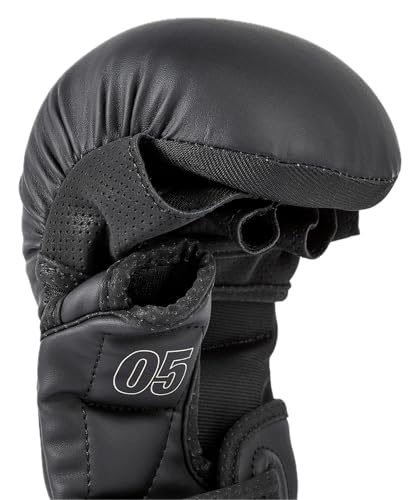 Venum Impact Evo MMA Sparring Gloves - Black, Small