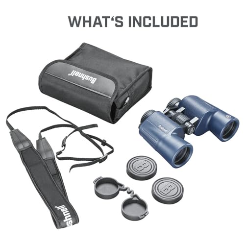 Bushnell H2O 10x42 Waterproof Binoculars - Porro Prism, Fogproof, Lightweight