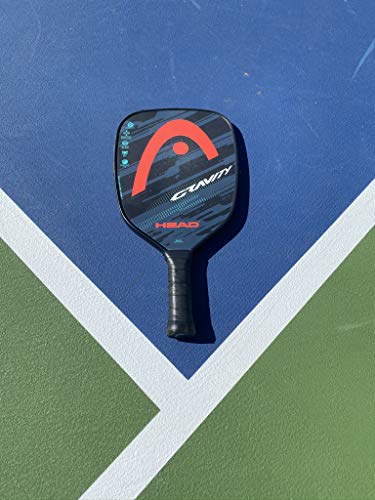 HEAD Pickleball Paddles - Teal/Crimson Gravity Graphite Paddle for Power & Control