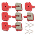Resin Semi-Metal Brake Pads Replacement for Electric Vehicles 8PCS