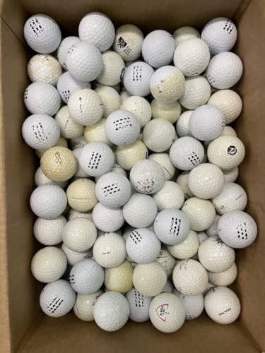 300 Used Golf Balls for Practice & Range Mix - White & Colored Balls