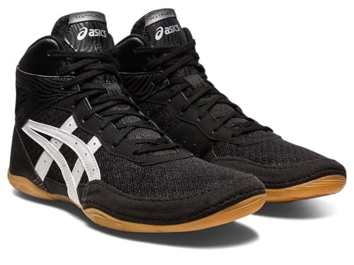 Asics Men's Matflex 7 Wrestling Shoes - 10.5 Black White