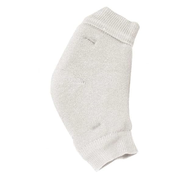Large Padded Heel & Elbow Protector Sleeves for Skin Protection - Gray