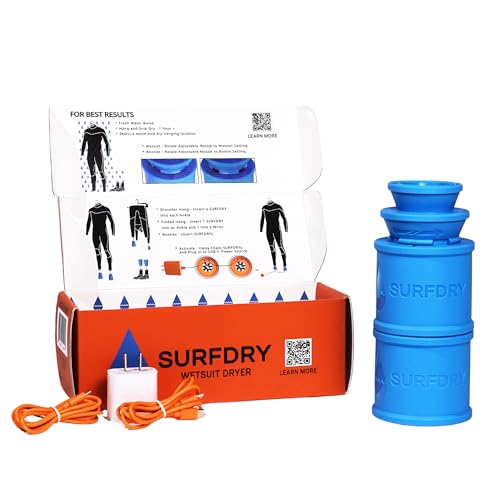 SURFDRY Wetsuit Dryer 2-Pack Indoor Gear Drying System for All Sizes