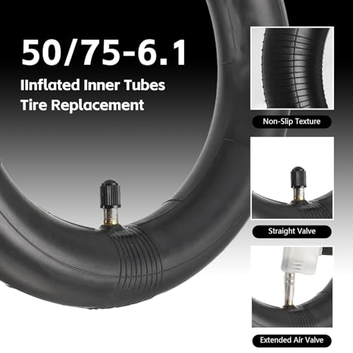8.5 Inch Scooter Tire and Inner Tube Set for 50/75-6.1 Electric Scooters