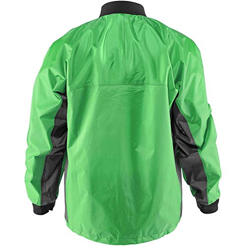 Rio Paddling Coat - NRS Waterproof Jacket for Kayaking & Boating - Large Green