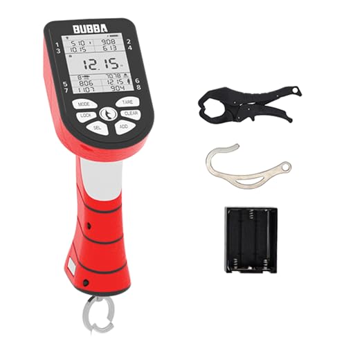 BUBBA Digital Fish Scale 60lb Capacity Tournament-Grade Weighing Tool