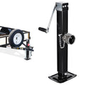 FZZD 8000 lbs Swivel Trailer Jack Weld-On Pipe Mount Tongue Lift with Adjustable Height