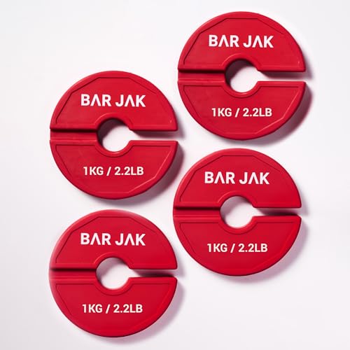 1kg Micro Weight Plates Set - Fractional Dumbbell & Kettlebell Weights for Strength Training