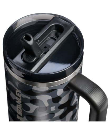 Stanley Quencher ProTour Flip Straw Tumbler 40 oz Black Interfusion