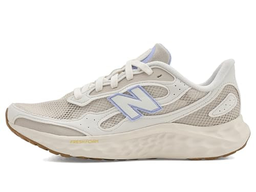 New Balance Women's Fresh Foam Arishi V4 Running Shoes - Sea Salt/Timberwolf / 8