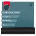 Dark Lotus Manduka GRP Adapt Travel Yoga Mat 71" - 1.5mm, Foldable & Grip