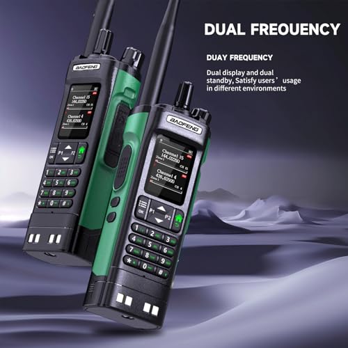 Baofeng DM-32 UV/Analog Digital 2-Way Radio GPS Satellite Matching Black