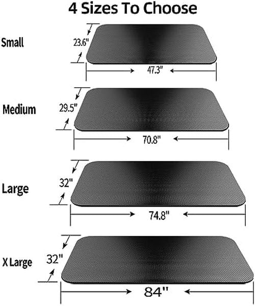 Bike Mat by [Brand Name] - Durable Treadmill & Exercise Equipment Floor Protector | Ideal for Indoor Gym
