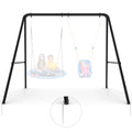 Semoprus Heavy Duty 2-Seat A-Frame Swing Stand 440lb Capacity with Ground Stakes