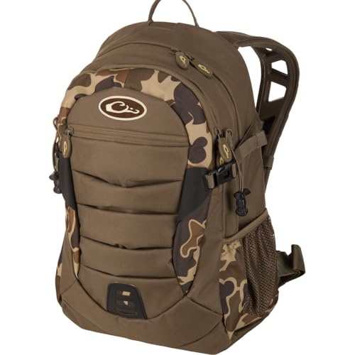 Drake Waterfowl Throwback Camo Small Outdoor Hunting Backpack OS Camouflage
