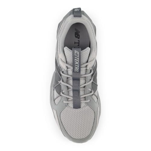 New Balance Men's Dynasoft Tektrel V1 Suede Trail Running Shoes - Slate Grey/Raincloud/Castlerock, Size 10