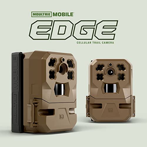 Moultrie Edge Cellular Trail Camera 33MP 2-Pack | Wireless Hunting Camera with Built-In Memory