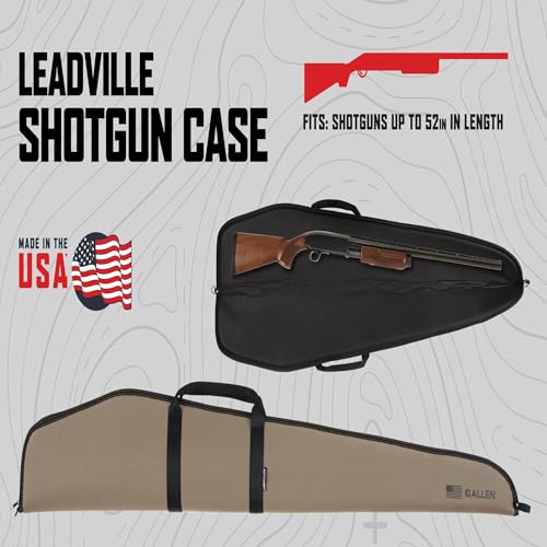 Allen Company Leadville 52" Shotgun Case, Tan/Black