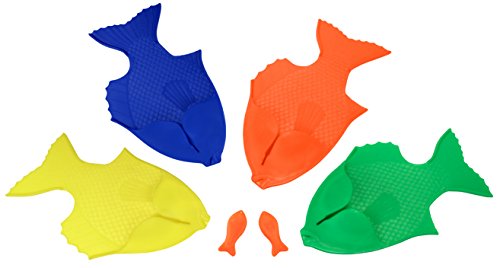 Ironwood Pacific Backyard Bass Casting Game for Kids - Educational Fishing Set with 16 Fish & 20 Casting Plugs