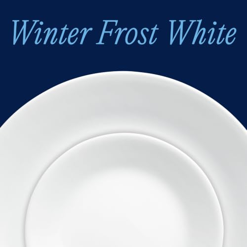 Corelle Vitrelle 38-Piece Dinnerware Set for 12 - Winter Frost White