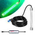 HUSUKU Green FS0-3 Underwater Fishing Light for Kayak & Marine Use 12V/110V