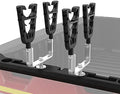 UTV Tool Rack for 1-7/16 Inch Tie-Down Holes Cargo Bed Mounting