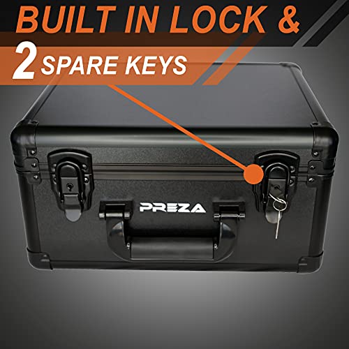 PREZA Black Graded Card Storage Box for PSA, BGS, SGC, GMA Trading Cards
