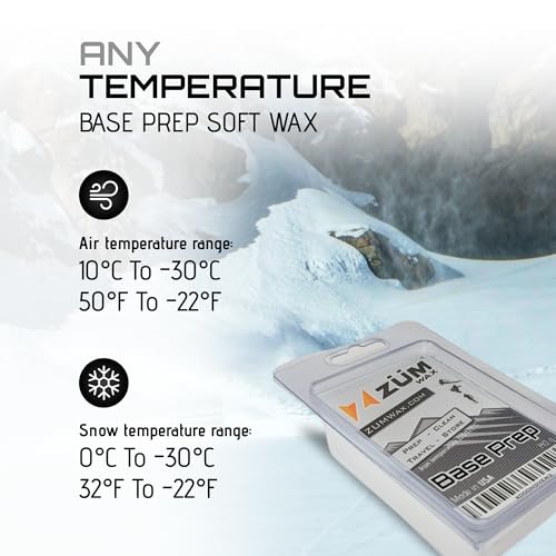 Ski & Snowboard Base Prep Wax - Deep Cleaning & Protection - 140g