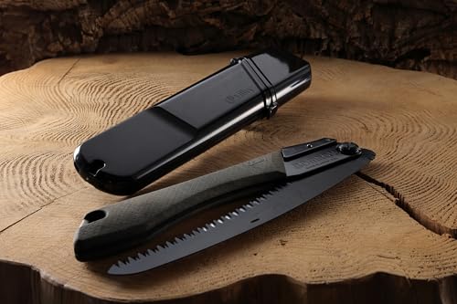 Silky GomBoy Kuro 240mm Folding Hand Saw for Hunting & Landscaping