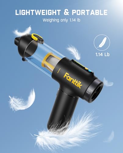 Fanttik Slim V10 Mix Cordless Car & Desk Vacuum 4-in-1 Handheld Cleaner