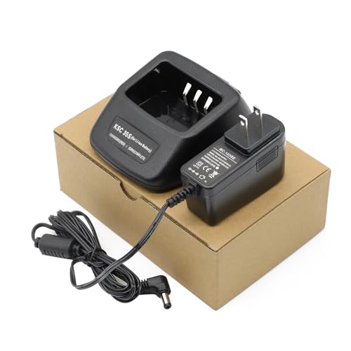Kokorasa 5-Pack KSC-35S Rapid Charger for Kenwood Radio Batteries TK-2000 TK-3000