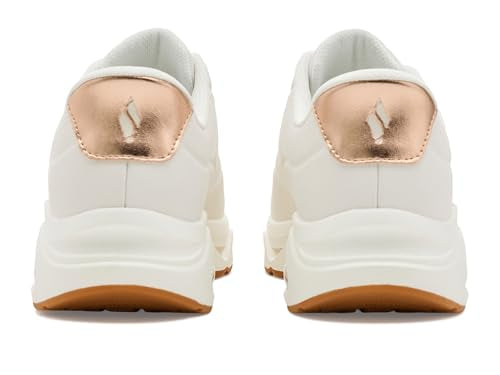 Skechers Women's Uno Step-Glide Slip-On Sneakers - White, 6