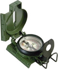 Waterproof Military-Grade Lensatic Compass for Hiking Camping Navigation