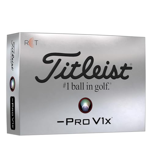 Titleist Pro V1x Left Handed Golf Balls - 1 Dozen, High-Performance Tour Golf