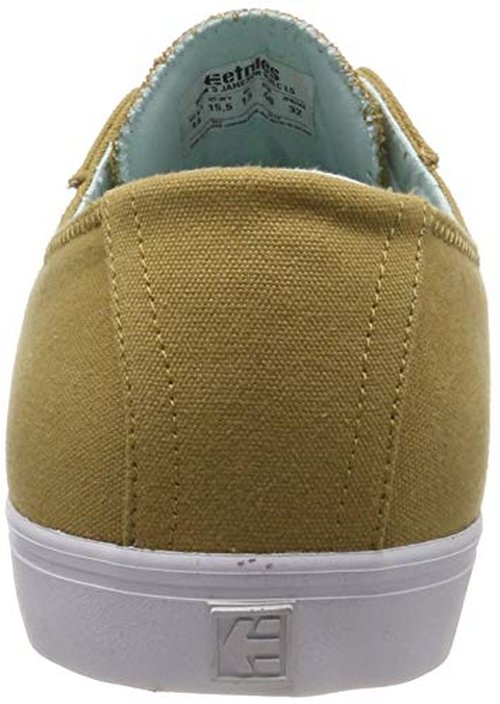 Etnies Men's Jameson Vulc LS Skate Shoe, TAN/White, 7 Medium US