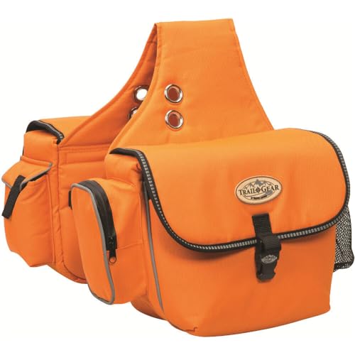 Weaver Equine Saddle Bags 11" L x 4" W x 8.5" H Waterproof Equestrian Storage