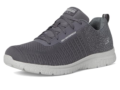 Skechers Women's Virtue Dryspell Sneakers - Charcoal, Size 9