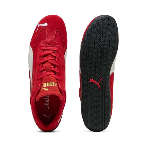 Men's Speedcat Sneakers - Red and White, Size 11 - Athletic Shoes