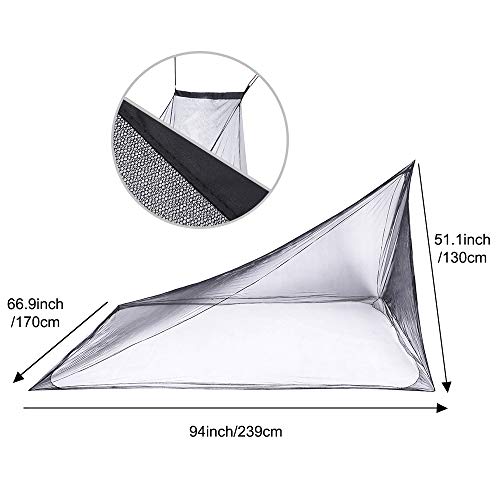 4Monster Camping Net with Carry Bag - Full Size, Lightweight & Durable
