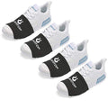 4 Pack Dance Shoe Socks for Sneakers - Over Shoes Dancing Socks Black