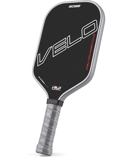 VELO PICKLEBALL Professional 3K Carbon Fiber Paddle with Spin & Control