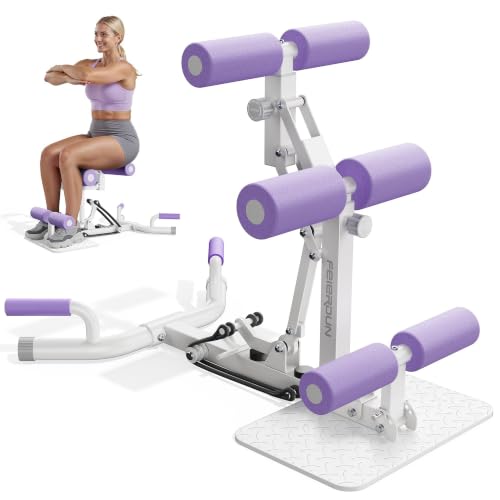 FEIERDUN Adjustable Steel Squat Machine for Women, 400lbs Capacity Home Gym Equipment