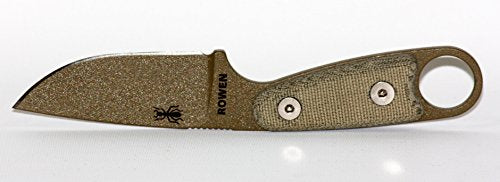 ESEE Izula-DE Fixed Blade Knife with Grey Micarta Handle, Dark Earth Finish & Polymer Sheath