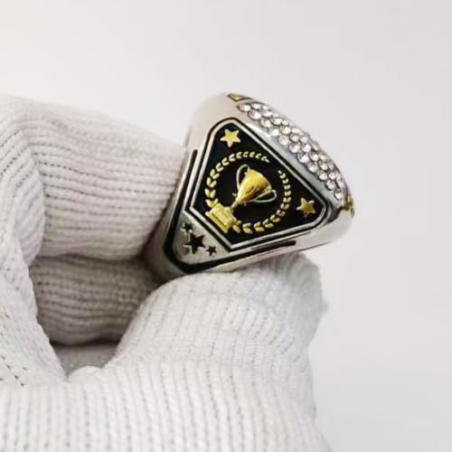 Goat Championship Rings Set - Size 10, 12 Pcs Sports Trophy Award