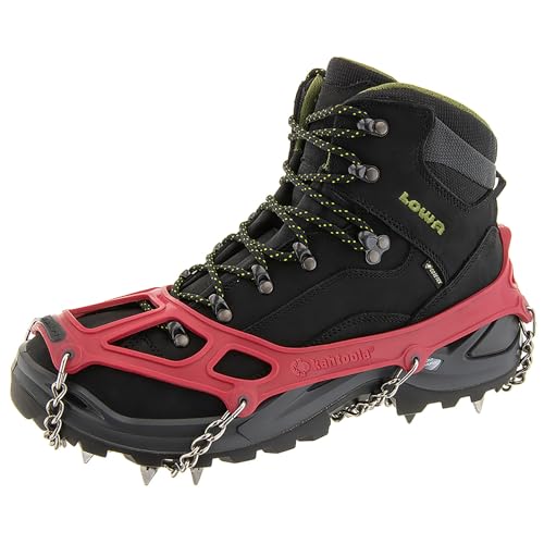 Kahtoola MICROspikes Winter Snow & Ice Traction Gear Red X-Large